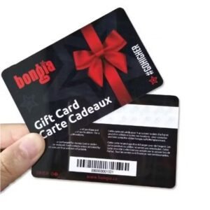 pvc gift card
