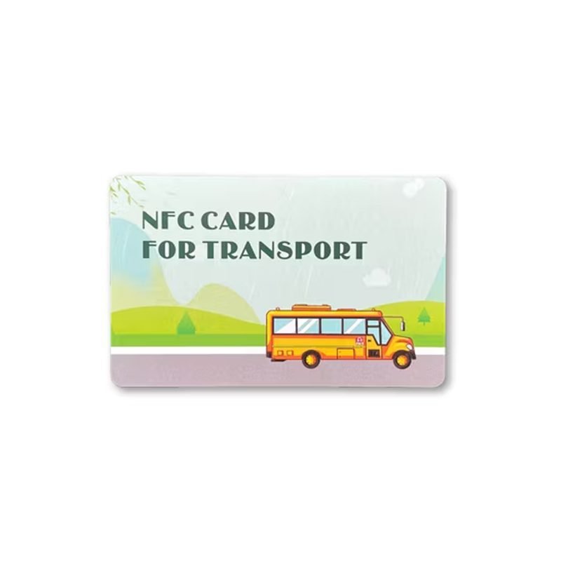 pvc subway ticket card