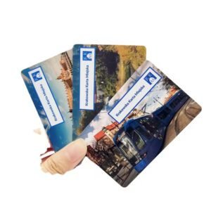 pvc subway ticket card