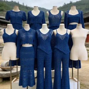 crochet lace garments